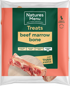 Natures Menu Frozen Raw Chews Beef Marrowbone