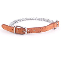Ancol 14`/35cm 2 Row Medium Chain Collar Tan
