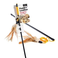 Sharples Feath'r' Leather Cat Teaser