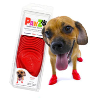 Pawz Natural Rubber Waterproof Dog Boots 12Pk