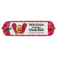 Webbox Festive Turkey & Cranberry Chub Roll 720g