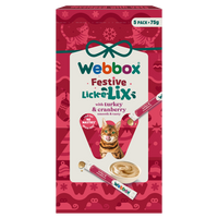 Webbox Lick-E-Lix Turkey and Cranberry, 75 g