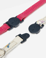 Joules Cambridge Floral, Blue and Pink Cat Collar Twin Pack, Safety buckle