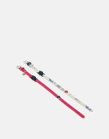 Joules Cambridge Floral, Blue and Pink Cat Collar Twin Pack, Safety buckle