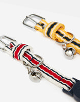 Joules Coastal, Red and Mustard Cat Collar Twin Pack, Safety Buckle