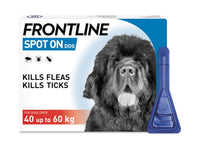 Frontline Spot On XLarge Dog 40-60kg 3 Pipettes