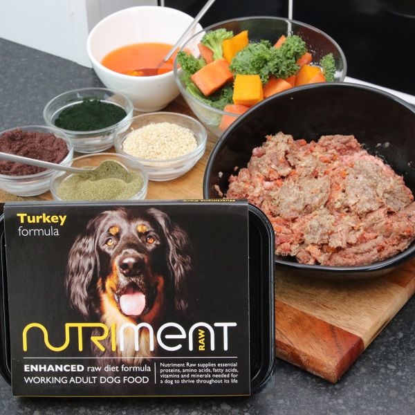 Nutriment Turkey Formula Working Adult Dog Food 500g