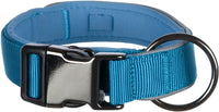 Trixie Experience Nylon & Neopreme Blue Collar Extra Wide M–L: 37–50cm