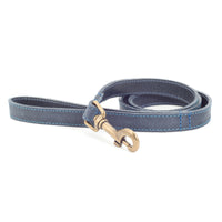 Ancol Timberwolf Leather Blue Collars & Leads