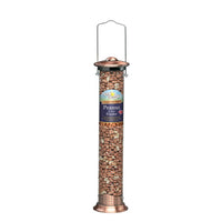 Walter Harrisons Copper Die Cast Peanut & Suet Feeder