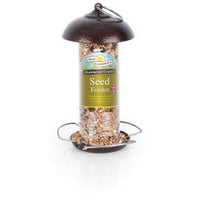 Walter Harrisons Hammered Metal Seed Feeder