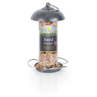 Walter Harrisons Hammered Metal Seed Feeder