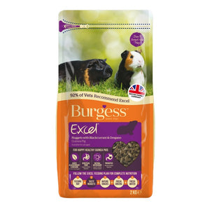 Burgess Excel Guinea Pig Nuggets Black Currant & Oregano 1.5kg