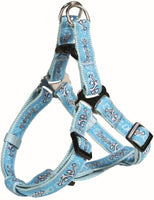 Trixie One Touch Modern Art This Is The Boss Grey Dog Harness, XS-S: 30-40cm