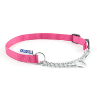 Ancol Heritage Nylon & Chain Check Collar