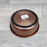 Rosewood Stylish and Modern Copper Non Slip Stainless Steel Dog Bowl, 940ml