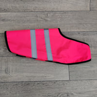 PetGear High Visibility Dog Jacket - Pink 10" / 25cm