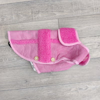 Trixie Pink Suede Lilles Dog Coat 40cm