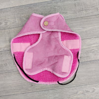 Trixie Pink Suede Lilles Dog Coat 30cm (12")