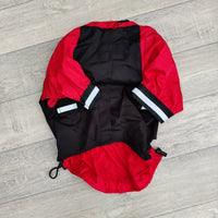 Trixie Cayres Rain & Snow Full Leg Suit For Dogs XS: 30cm Red/Black