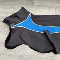 Trixie Avallon Grey Mantel Softshell Water Repellent Dog Coat XL: 70cm / 28"