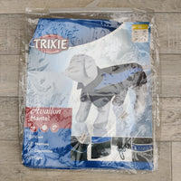 Trixie Avallon Grey Mantel Softshell Water Repellent Dog Coat XL: 70cm / 28"