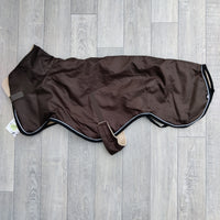 Trixie Avallon Brown Teflon Coated Water Repellent Dog Coat L: 55cm / 22"