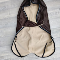 Trixie Avallon Brown Teflon Coated Water Repellent Dog Coat L: 55cm / 22"