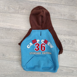 Trixie Blue Dog Hoodie Jumper Pullover XS: 26cm Chihuahua