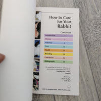 How To Care For Your Rabbit (Paperback)
