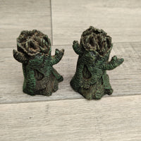 Mini Tree Stumps Landscape Craft Fairy Garden Decoration 2pc
