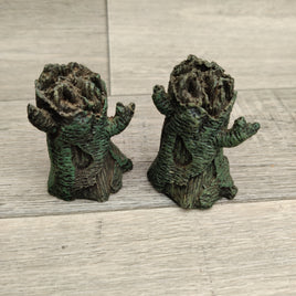 Mini Tree Stumps Landscape Craft Fairy Garden Decoration 2pc