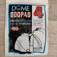 Living World Cat Dome Odopad Replacement Carbon Filters 4pcs