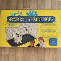 Crate For Chickens, Rabbits, Guinea Pigs, Birds - Large 76x43x51cm
