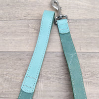 BBD Leather Lead 1" X 40" Blue