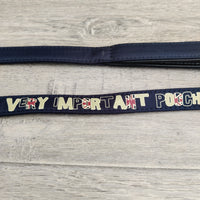 Ancol Very Important Pooch Navy Dog Lead 18mm x 1.0m