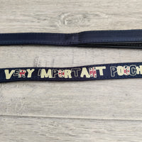 Ancol Very Important Pooch Navy Dog Lead 18mm x 1.0m