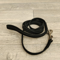 Black Nylon XSmall Dog Lead 1.0cm X 1.2m