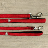 Rosewood Red Deluxe Snowflake Dog Leads