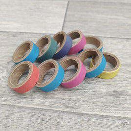 Birdie Parrot Foot Toy Bangels Cardboard Claw Shredding Rings Ø 25mm (Pk 10)