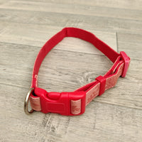 Ancol Raspberry Dog Collar Medium 30-46cm (Sz 2-5)