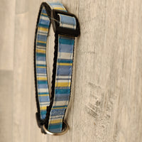 Good Boy Pawgeous Nylon Collar Candy Stripe 35-54cm X 20mm