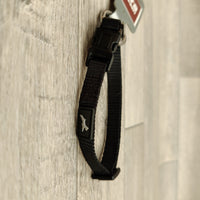 Miro & Makauri Nylon Dog Collar Locking Clasp 10mm x 20-35cm Black