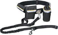 Trixie Waist Belt With Lead Up To 40 Kg, Black