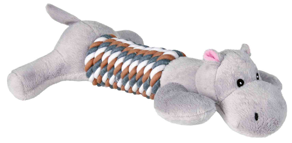 Trixie Animal With Rope Dog Toy, 32cm