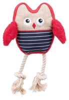 Trixie Owl Soundless Dog Toy With Rustling Foil, 24cm
