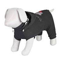 Trixie Trento Full Body Dog Jumper Hoodie Onesie Pullover Black M: 45cm Cockerpoo