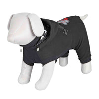 Trixie Trento Full Body Dog Jumper Hoodie Onesie Pullover Black S: 33cm Jack Russell