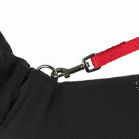 Trixie Trento Full Body Dog Jumper Hoodie Onesie Pullover Black XS: 30cm Jack Russell