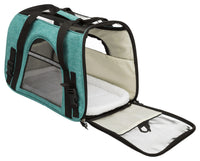 Trixie Madison Small Dog Puppy Carrier 25 × 29 × 44 Cm, Green